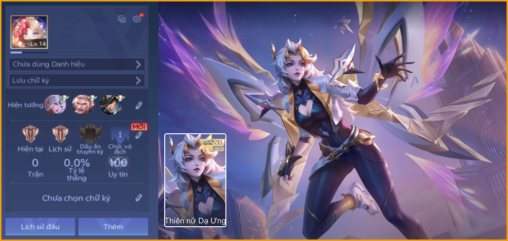 lauriel Thiên nữ Dạ Ưng